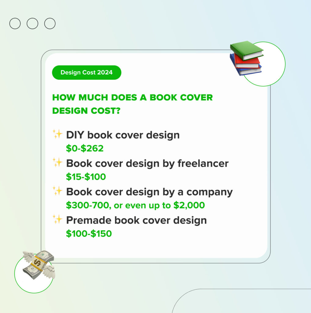 design an attractive cover page of the book review written