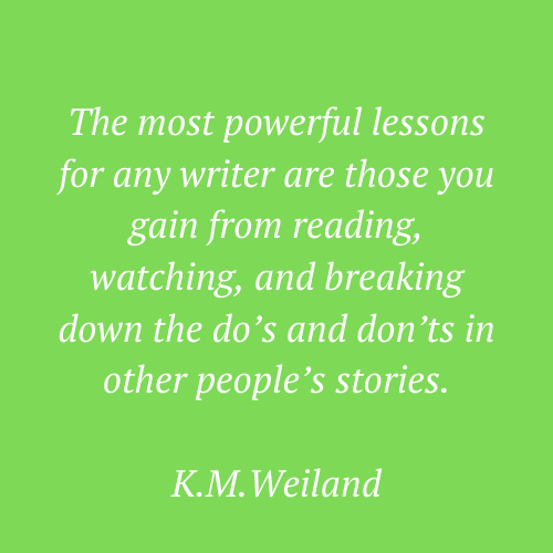 K. M. Weiland's quote