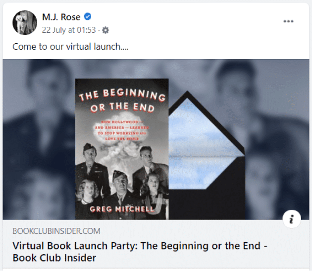 mj rose launch party