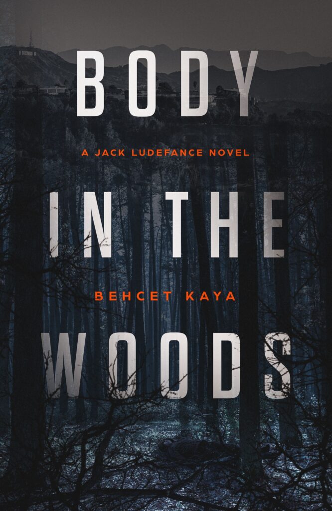 Horror & Thriller book cover body in the woods