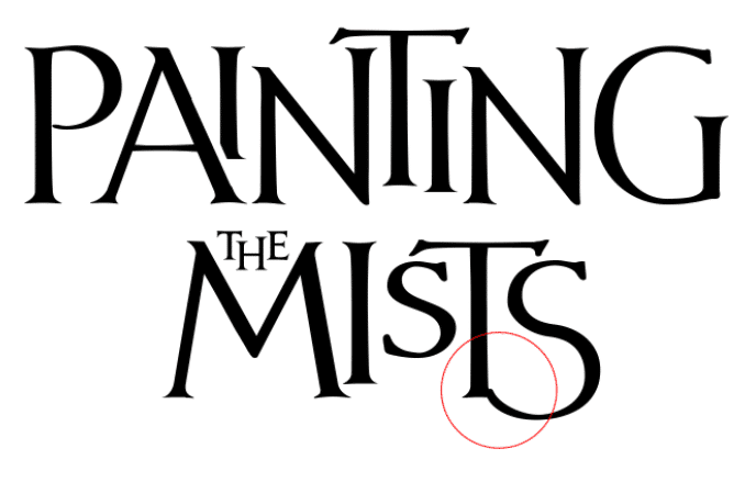 fantasy book cover fonts tutorial step 3