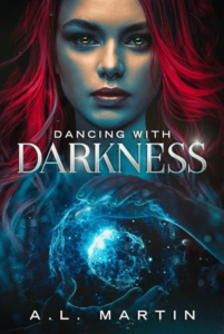 Example of YA fantasy book cover design with strong contrastsa
