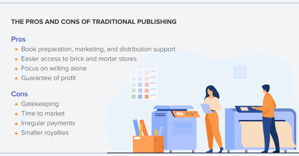 The pros and const of traditional publishing