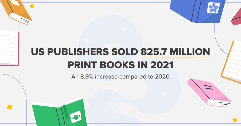 TRaditional book sales in 2021
