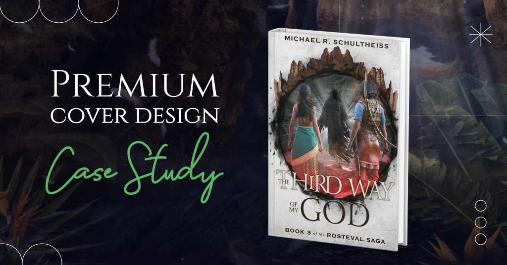 Premium book cover design case study for “The Third Way of My God” by Michael R. Schultheiss