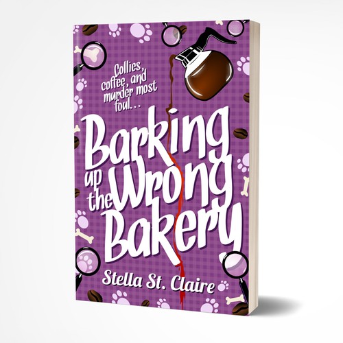 Example of Cozy Mystery Book Cover Design