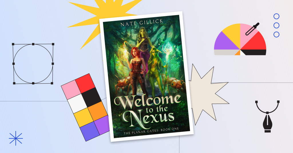 Illustrated Cover Design Process at the Example of Welcome to the Nexus