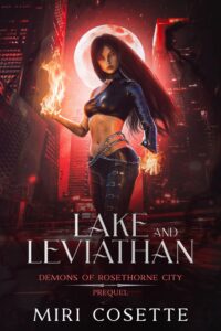 Book cover design in red colors