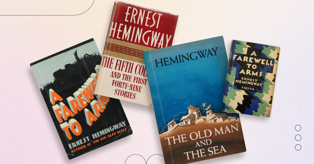 Ernest Hemingway’s Book Covers That Inspire