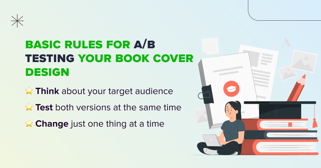Rules for A/B testing your book cover design