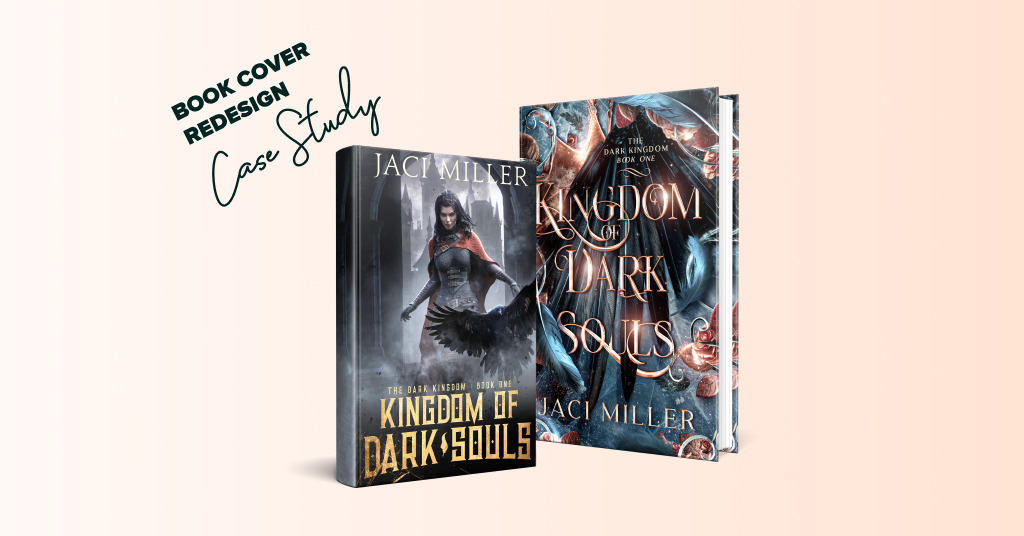 Book Cover Redesign for Kingdom of Dark Souls by Jaci Miller