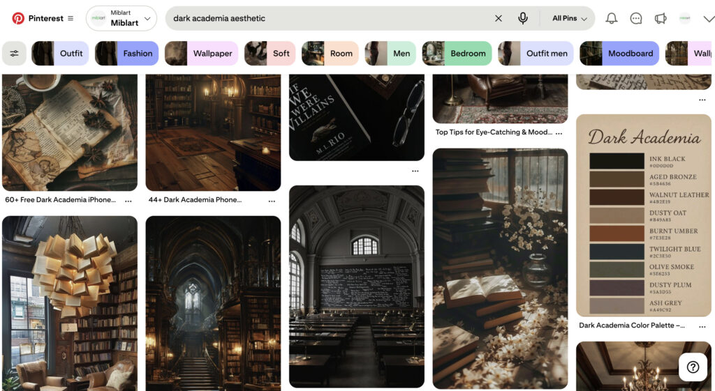 Pinterest for book marketing inspiration